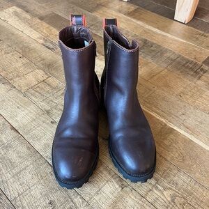 Women’s Juno Jones steel toe boots size 10